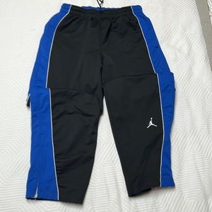XXL Jordan brand sweat pants black and blue